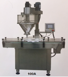 lINEAR AUGER FILLER WITH STAR WHEEL